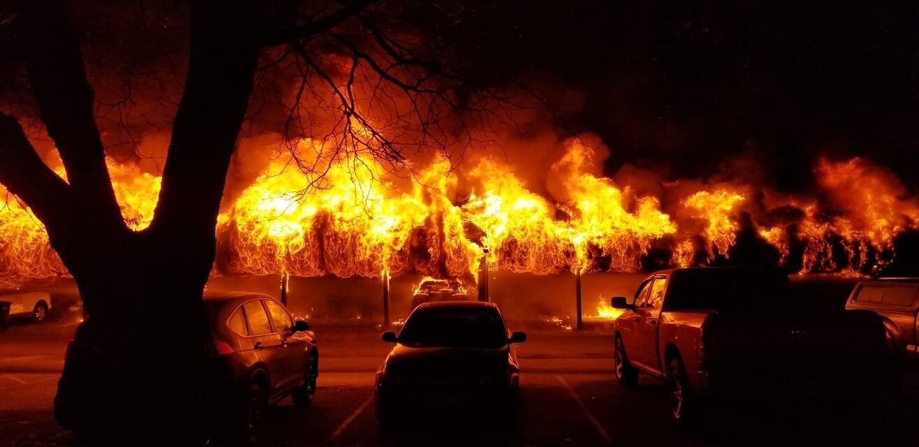 Essex carport fire2